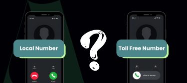 Toll Free Number or Local Number